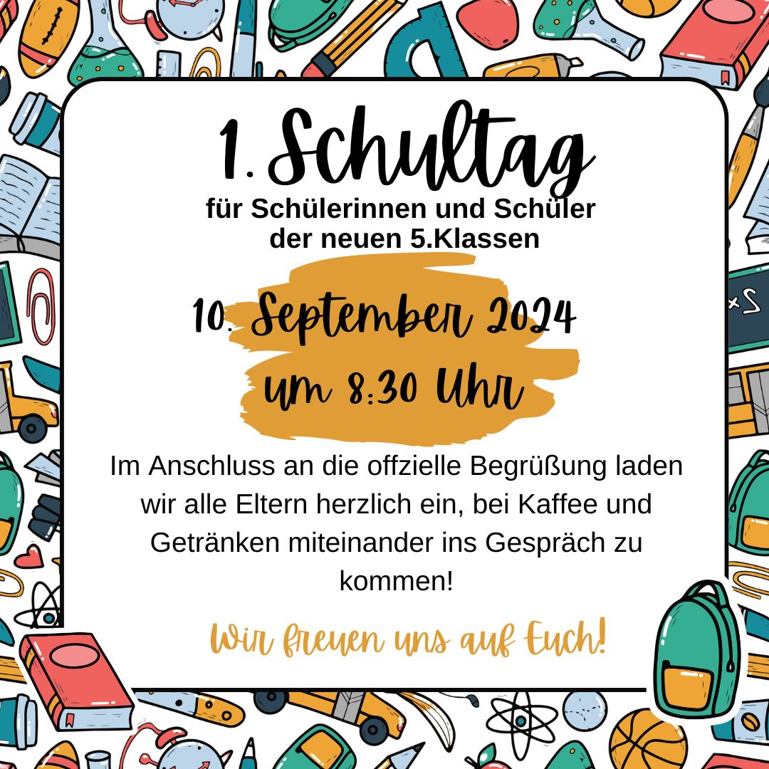2425 I B ersterSchultag